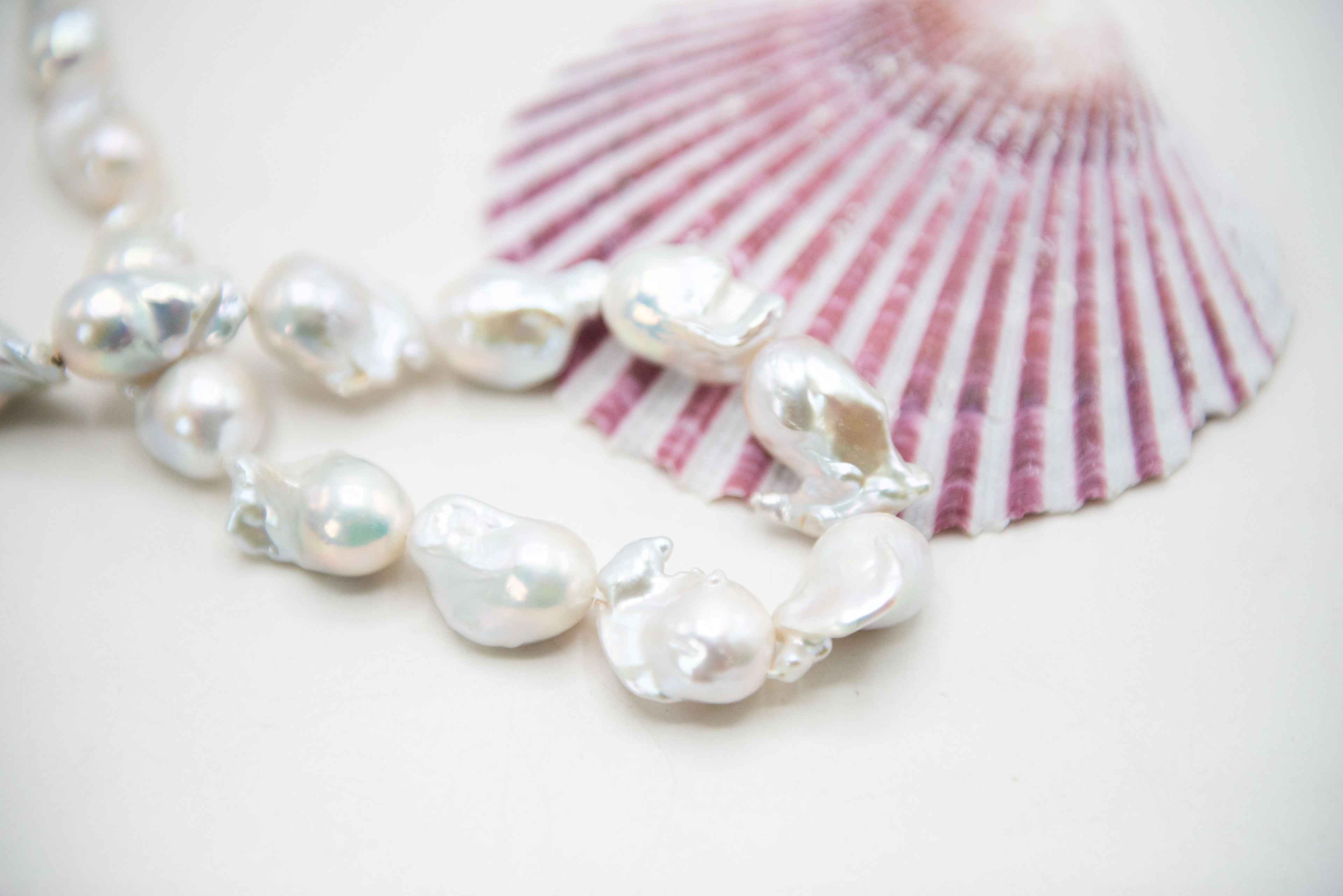 Cultured Freshwater Pearl Baroque Pearl Bead Strand, 15-16"