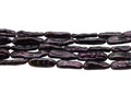 Cranberry Dyed Pearl Stick Shape