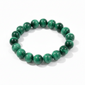 10mm Malachite Stretch Bracelet
