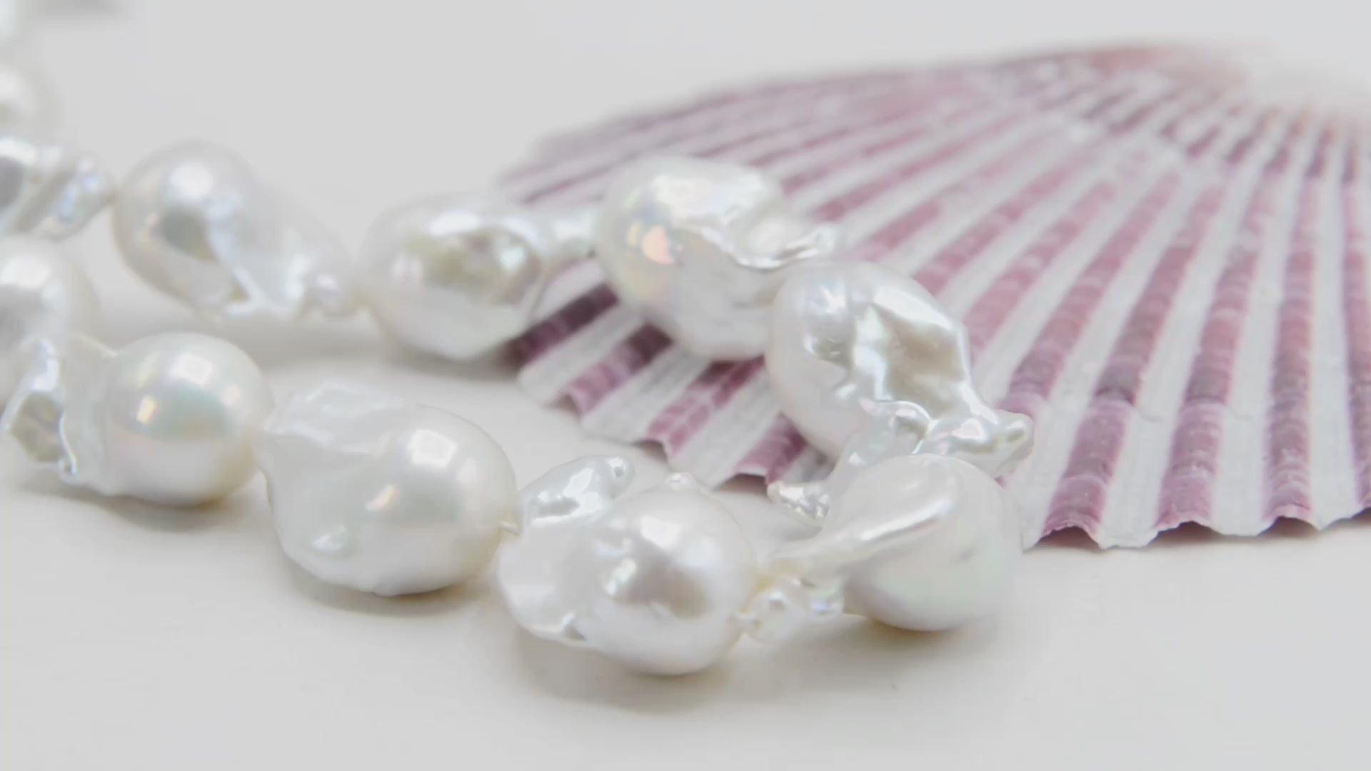 Cultured Freshwater Pearl Baroque Pearl Bead Strand, 15-16"